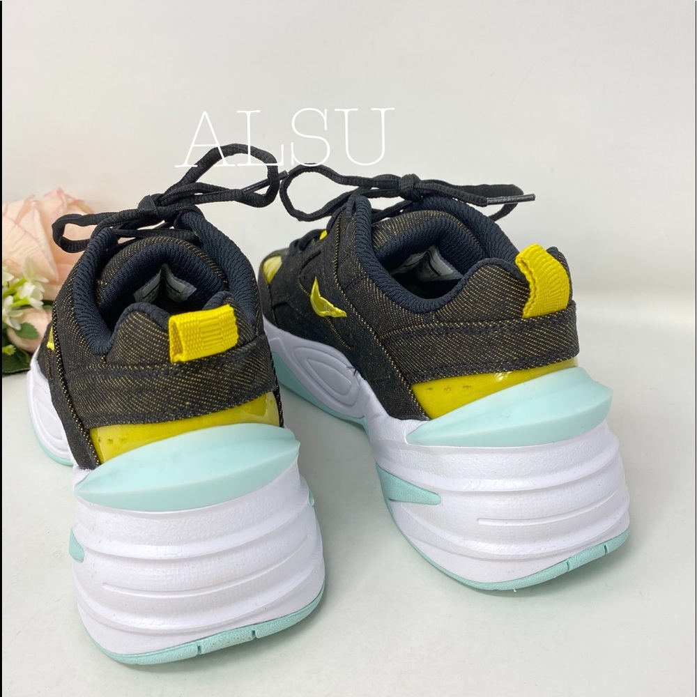 🌸Spring Sale🌸 Nike M2K Tekno Lux Black Canvas Womens Size AUTHENTIC BV0970 001 - Picture 6 of 8